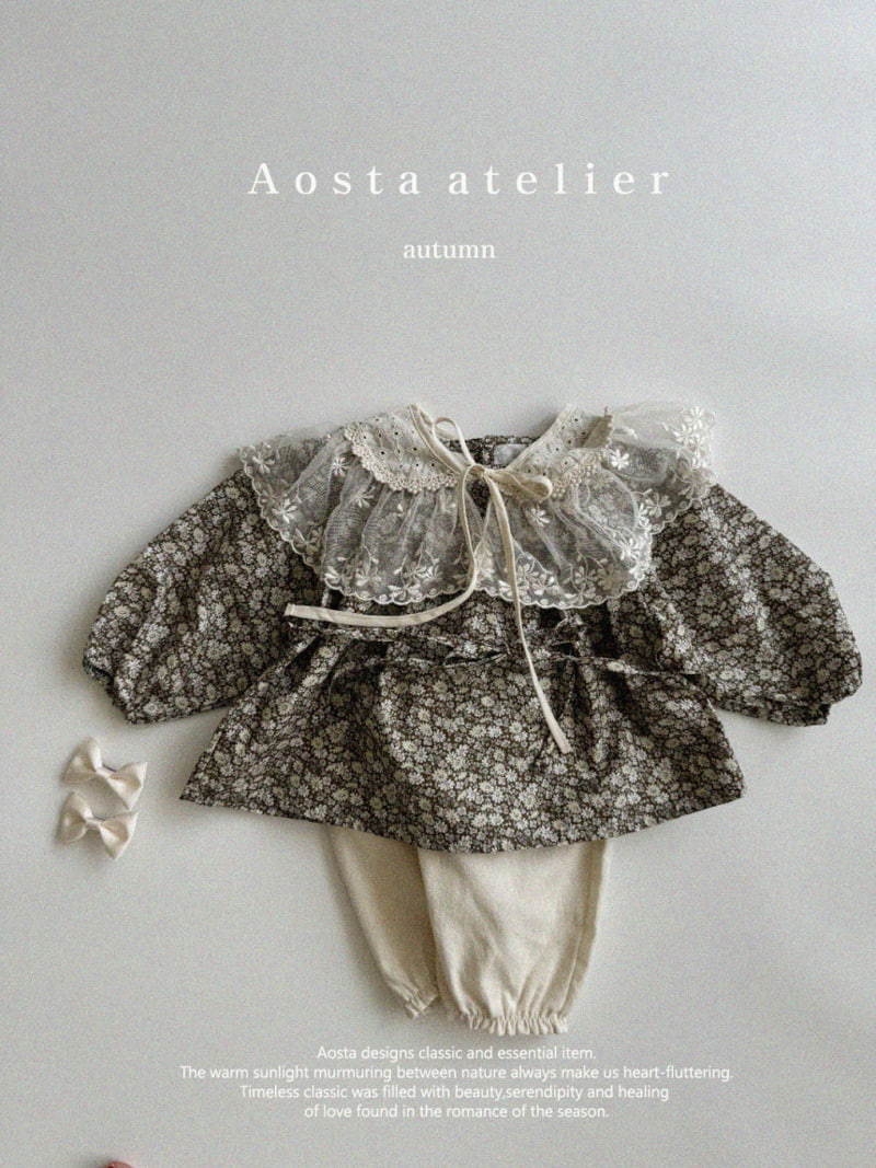 Aosta - Korean Children Fashion - #stylishchildhood - Monette Blouse - 3