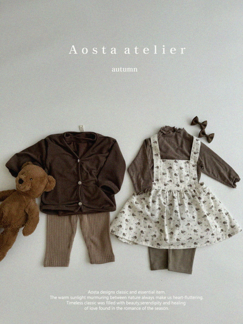 Aosta - Korean Children Fashion - #stylishchildhood - Atelier Tee - 9