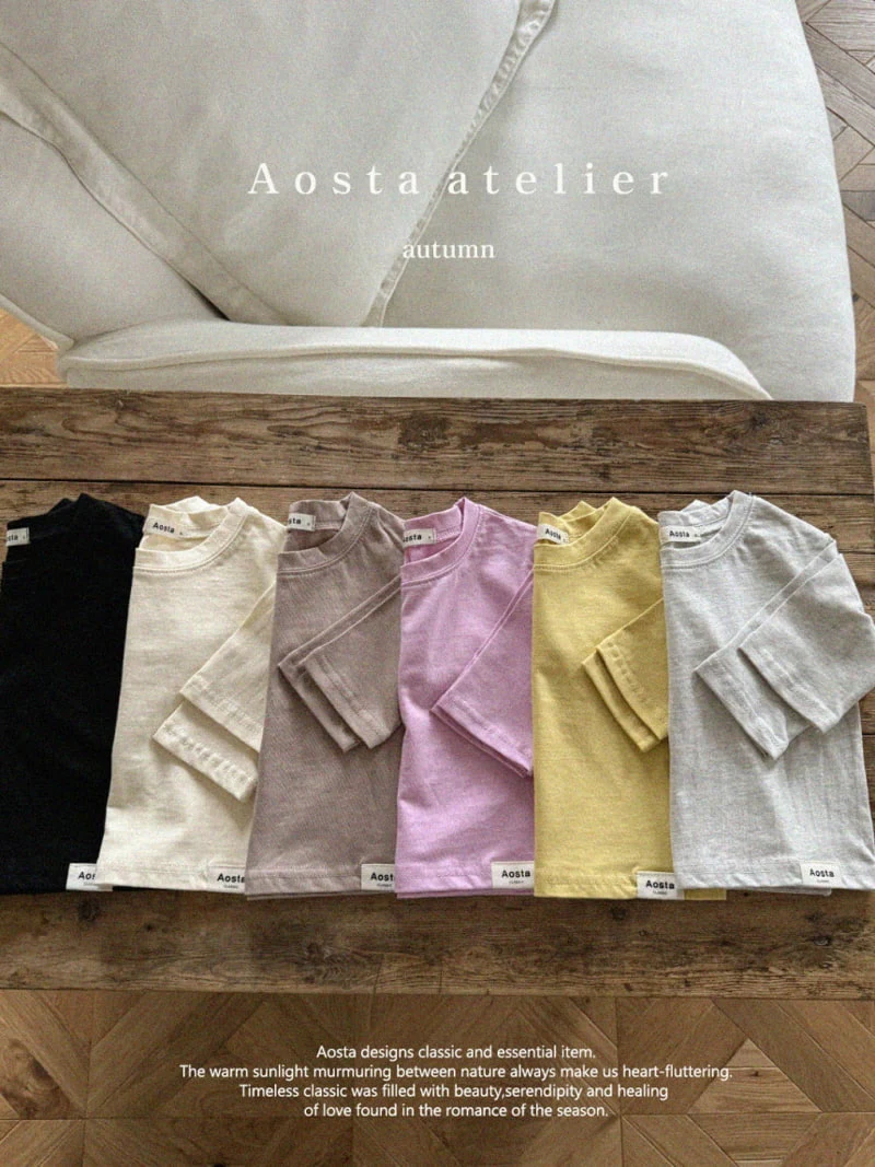 Aosta - Korean Children Fashion - #todddlerfashion - Essential Tee - 5