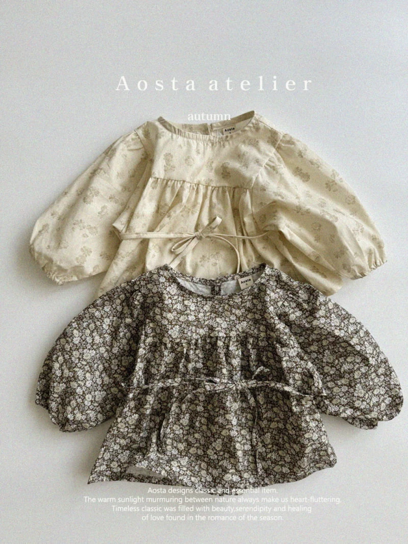 Aosta - Korean Children Fashion - #todddlerfashion - Monette Blouse