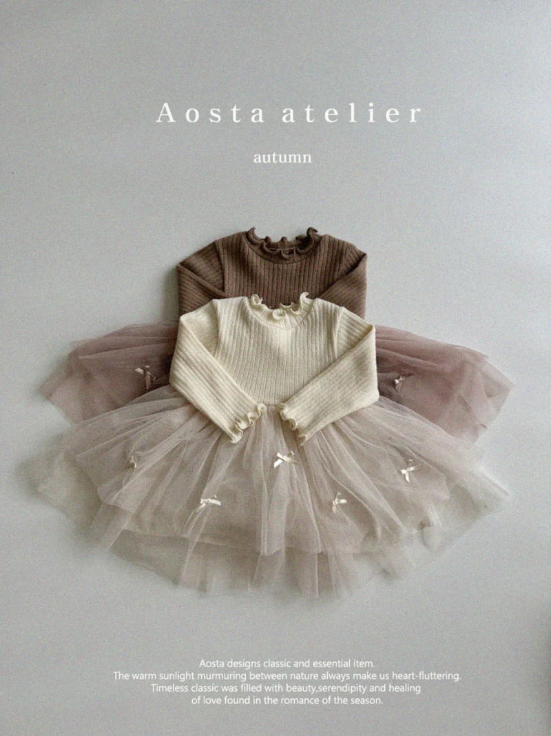 Aosta - Korean Children Fashion - #todddlerfashion - Camelia One-piece