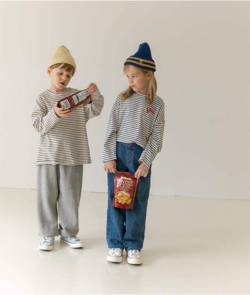 Apfel - Korean Children Fashion - #childofig - Cookie Denim Pants - 3