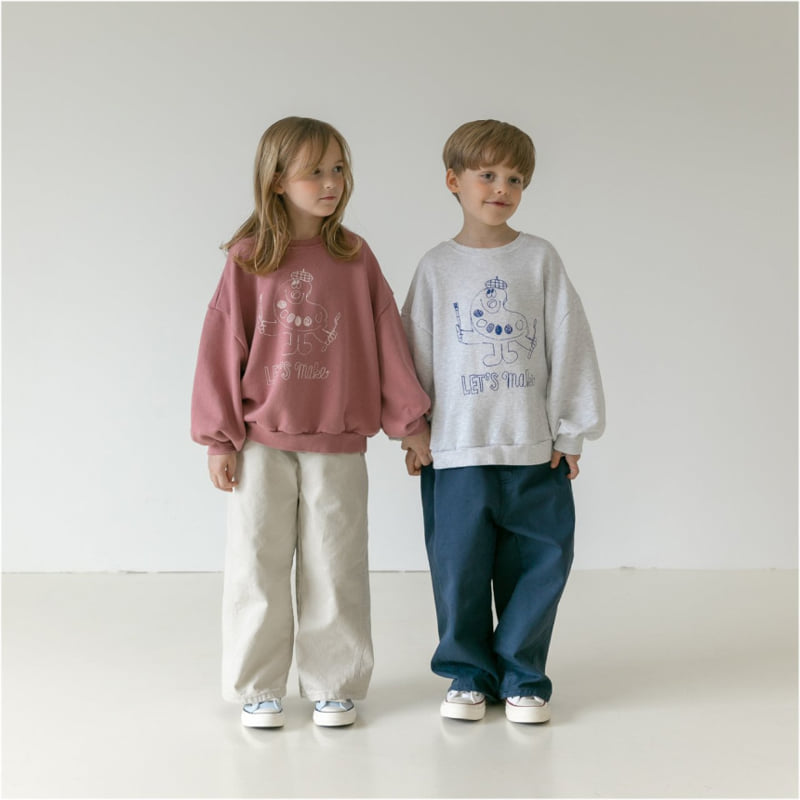 Apfel - Korean Children Fashion - #childofig - Painter Sweatshirts - 4