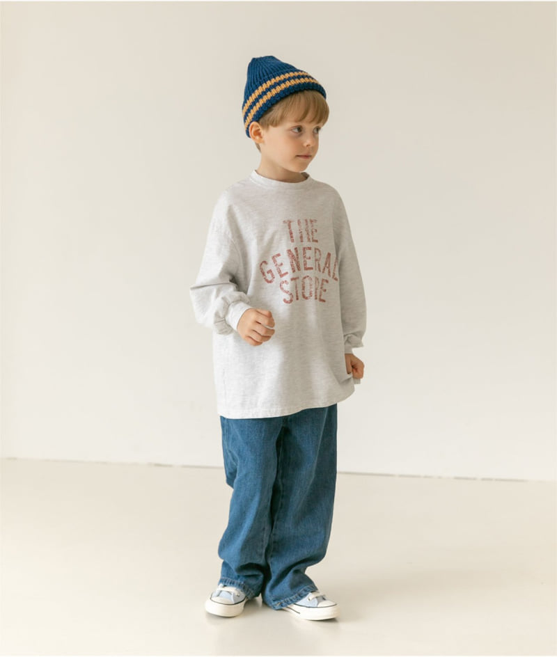 Apfel - Korean Children Fashion - #designkidswear - Cookie Denim Pants - 6