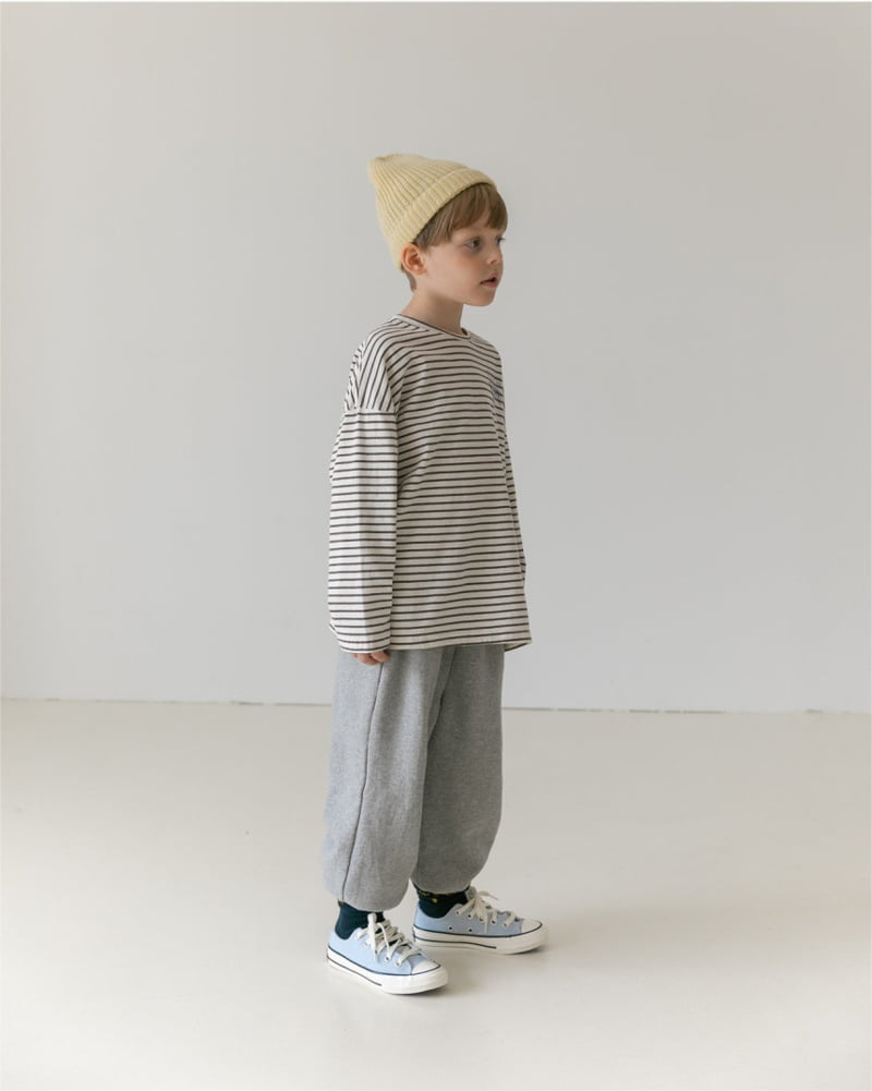 Apfel - Korean Children Fashion - #discoveringself - Varsity Stripe Tee - 9