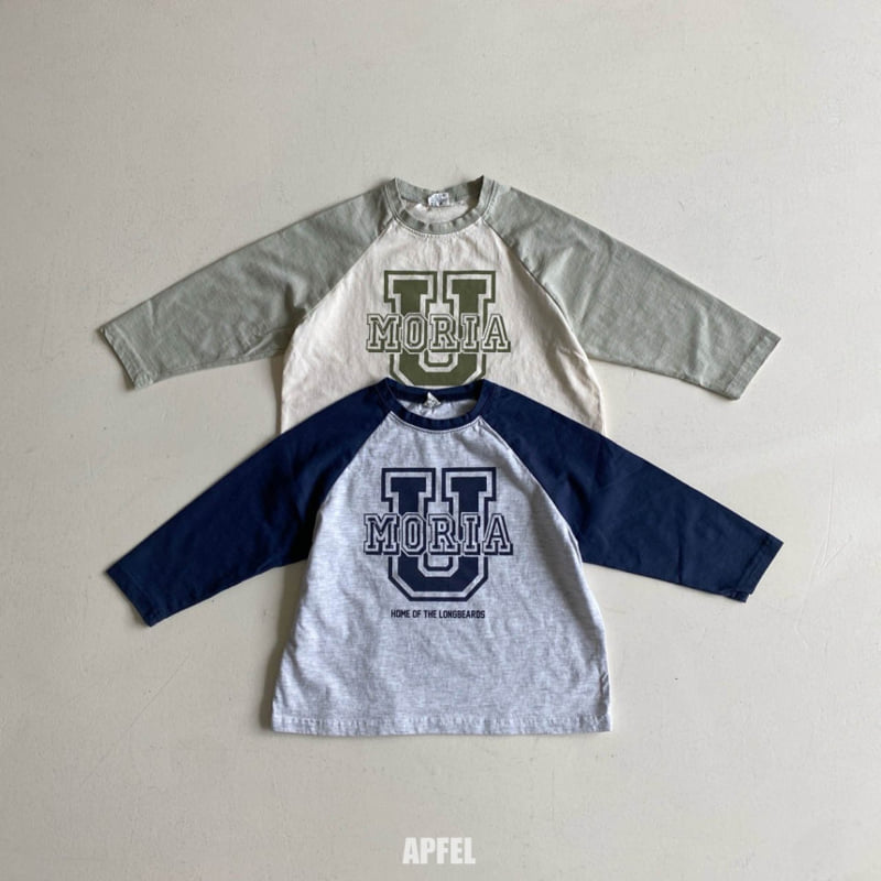 Apfel - Korean Children Fashion - #fashionkids - U Raglan Tee