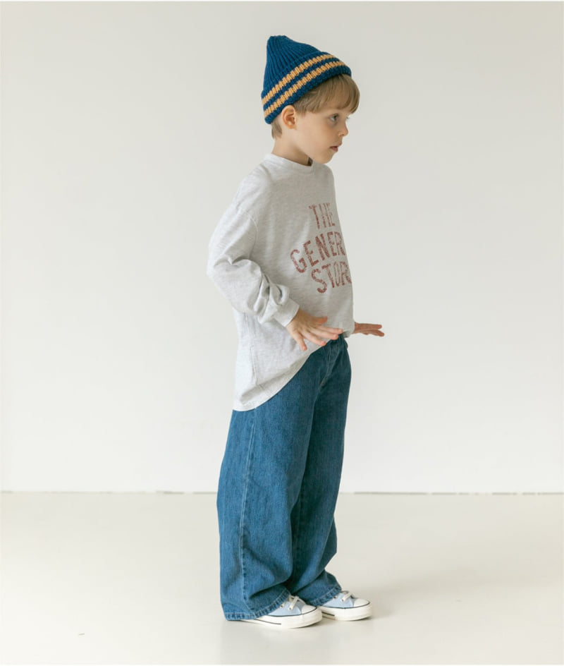 Apfel - Korean Children Fashion - #kidsstore - Cookie Denim Pants - 10