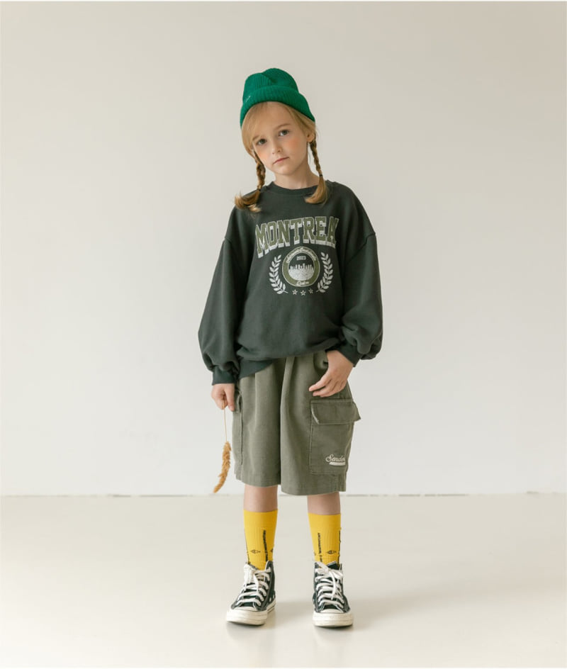 Apfel - Korean Children Fashion - #Kfashion4kids - Peanut Cargo Shorts - 4