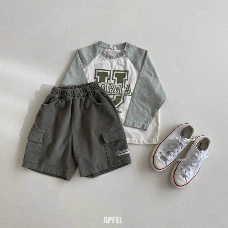 Apfel - Korean Children Fashion - #todddlerfashion - U Raglan Tee - 10