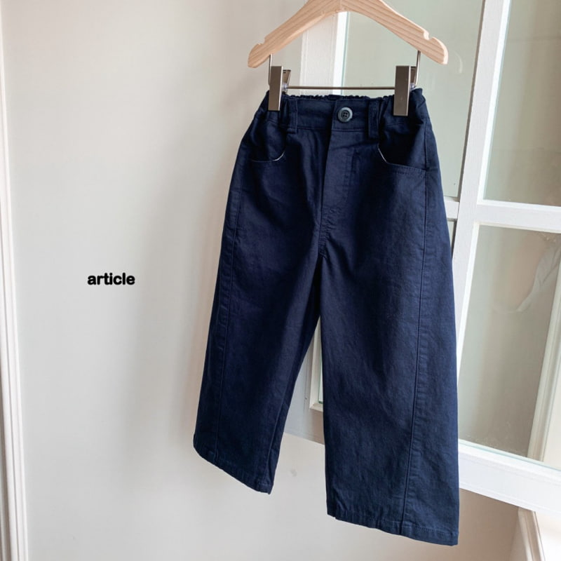 Article - Korean Children Fashion - #kidzfashiontrend - Off Diagonal Pants - 4