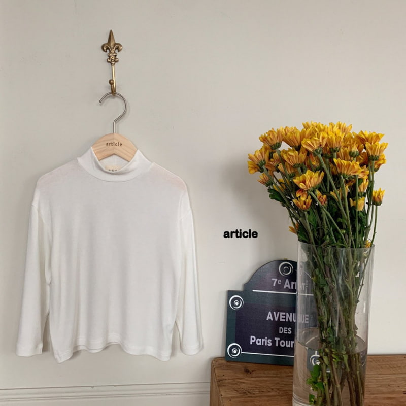 Article - Korean Children Fashion - #Kfashion4kids - Soft Turtleneck Tee - 11