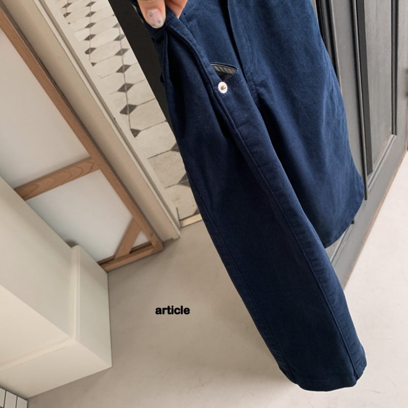 Article - Korean Children Fashion - #childrensboutique - Move Side Tuck Pants - 5