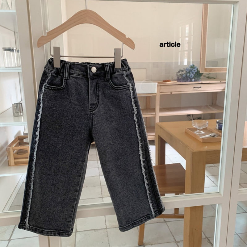 Article - Korean Children Fashion - #designkidswear - Cliff Denim Pants - 5