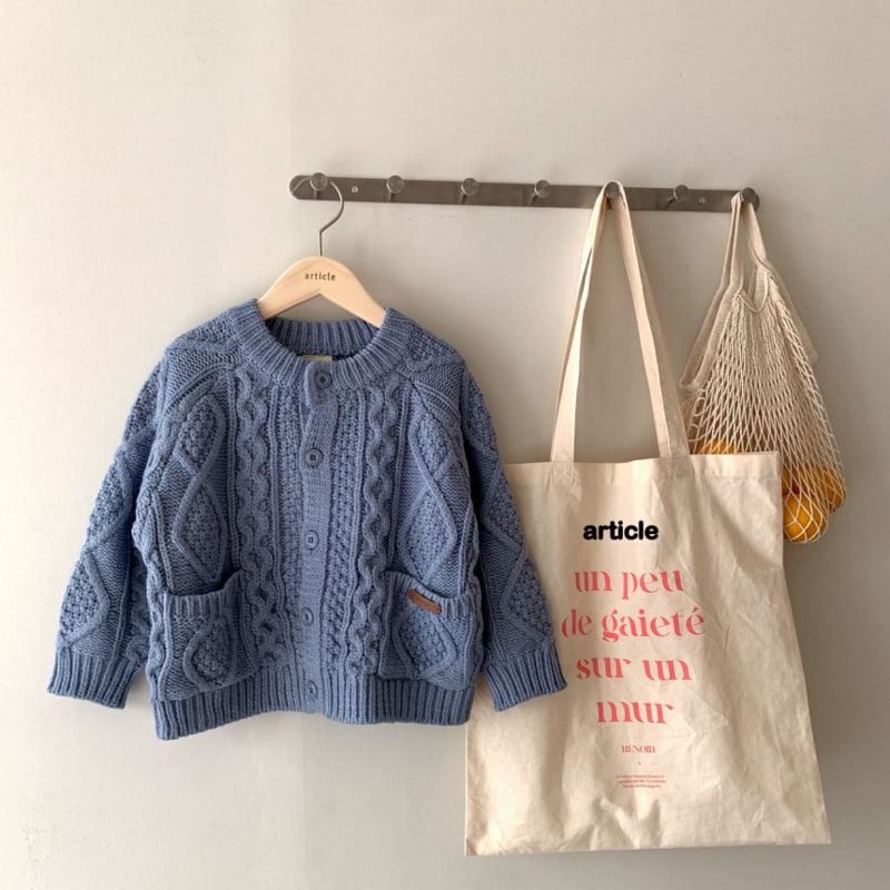 Article - Korean Children Fashion - #designkidswear - Jellato Fisher Cardigan - 9