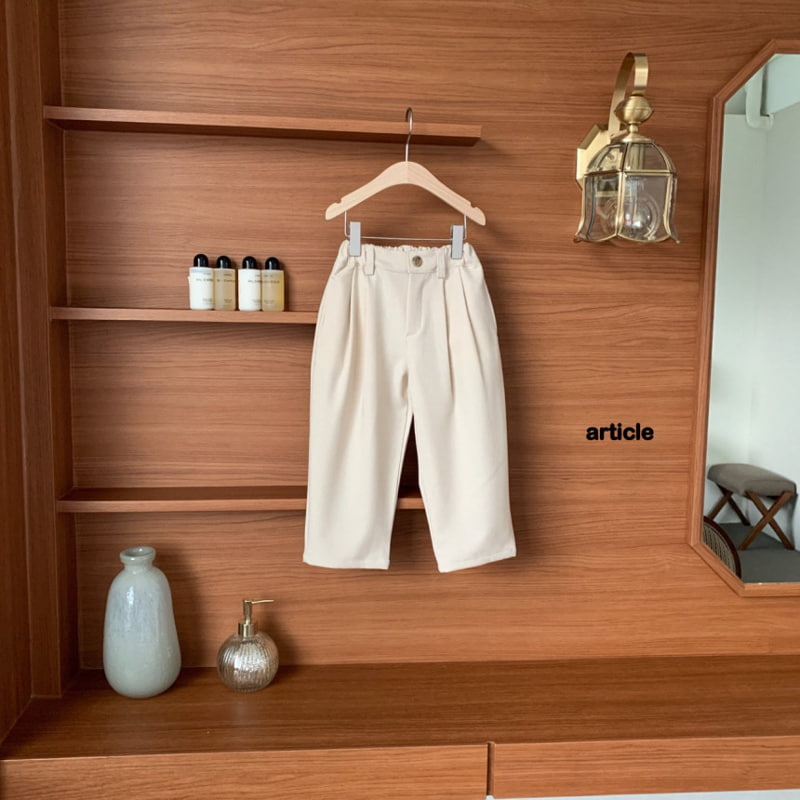 Article - Korean Children Fashion - #designkidswear - House Two Tuck Pants - 7