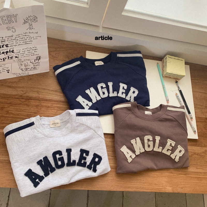 Article - Korean Children Fashion - #discoveringself - Angler Embroidery Tee - 8