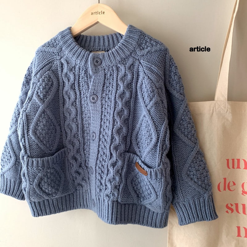 Article - Korean Children Fashion - #discoveringself - Jellato Fisher Cardigan - 10