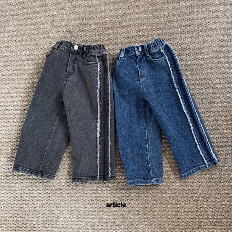 Article - Korean Children Fashion - #kidsshorts - Cliff Denim Pants - 8