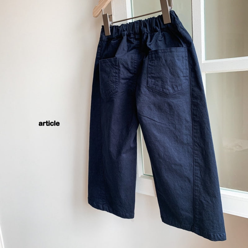 Article - Korean Children Fashion - #littlefashionista - Off Diagonal Pants - 5