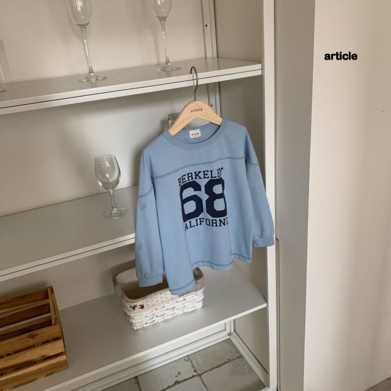 Article - Korean Children Fashion - #stylishchildhood - Stitch Rugby Tee - 6