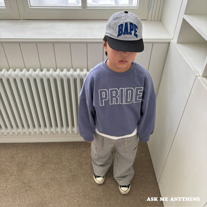 Ask Me Anything - Korean Children Fashion - #designkidswear - Pride Sweatshirts - 5