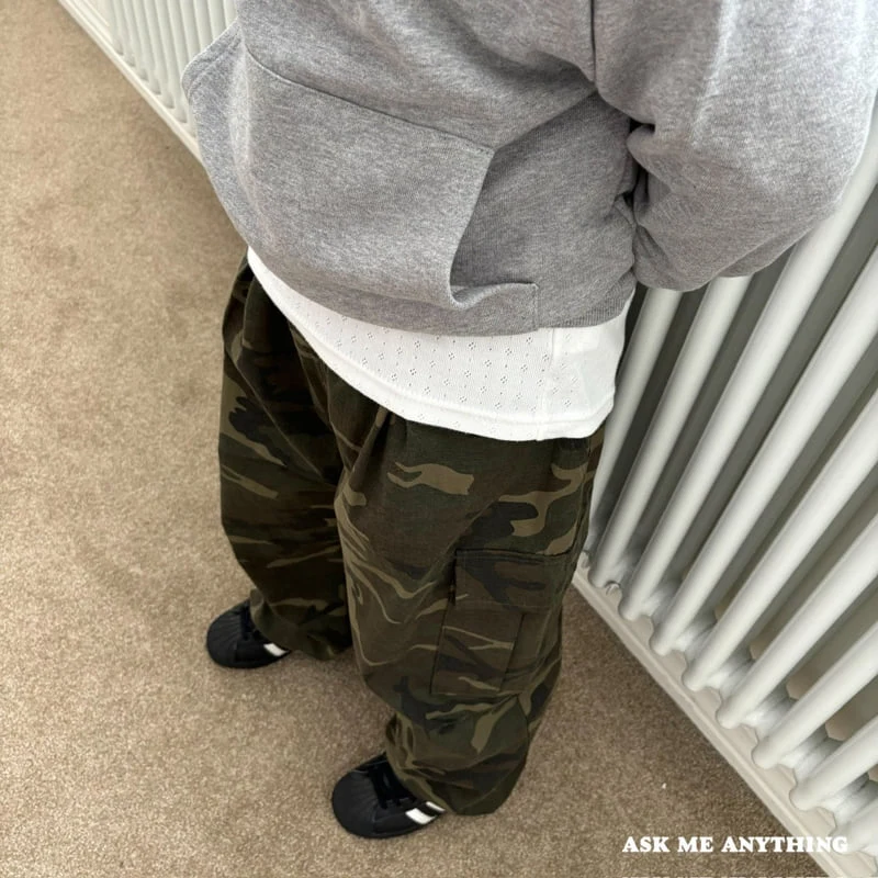 Ask Me Anything - Korean Children Fashion - #fashionkids - Camo Cargo Pants - 2