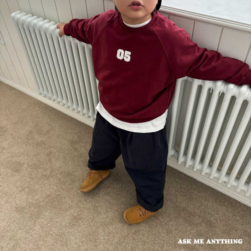 Ask Me Anything - Korean Children Fashion - #kidsshorts - Number 5 Sweatshirts - 9