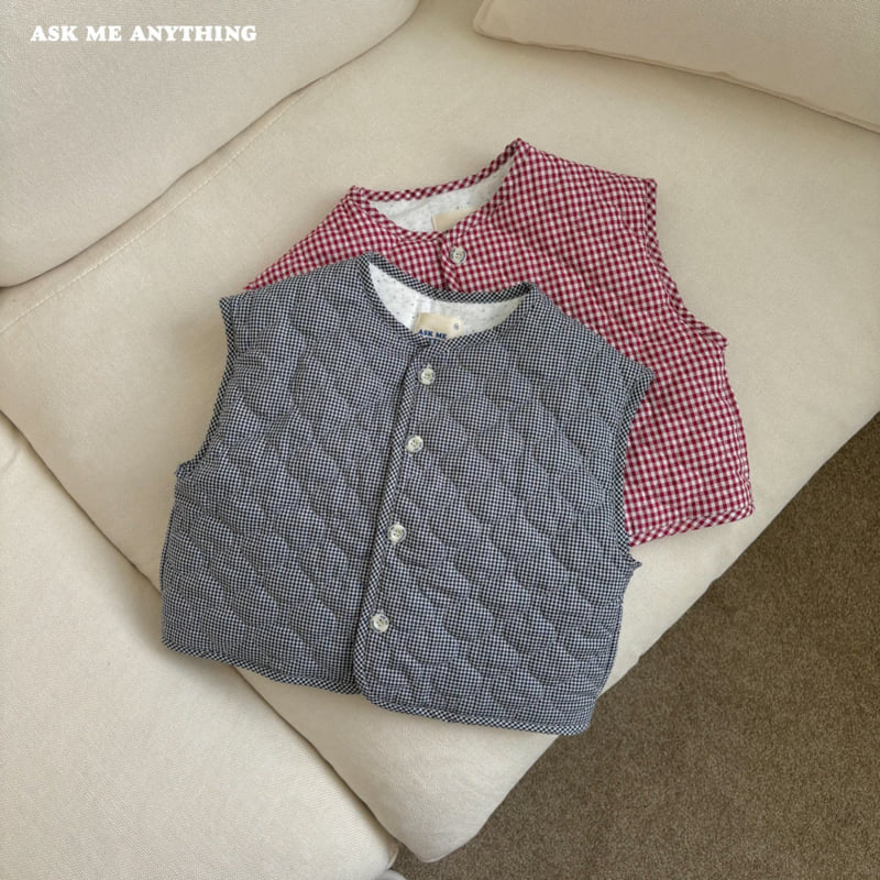 Ask Me Anything - Korean Children Fashion - #kidzfashiontrend - Powder Vest