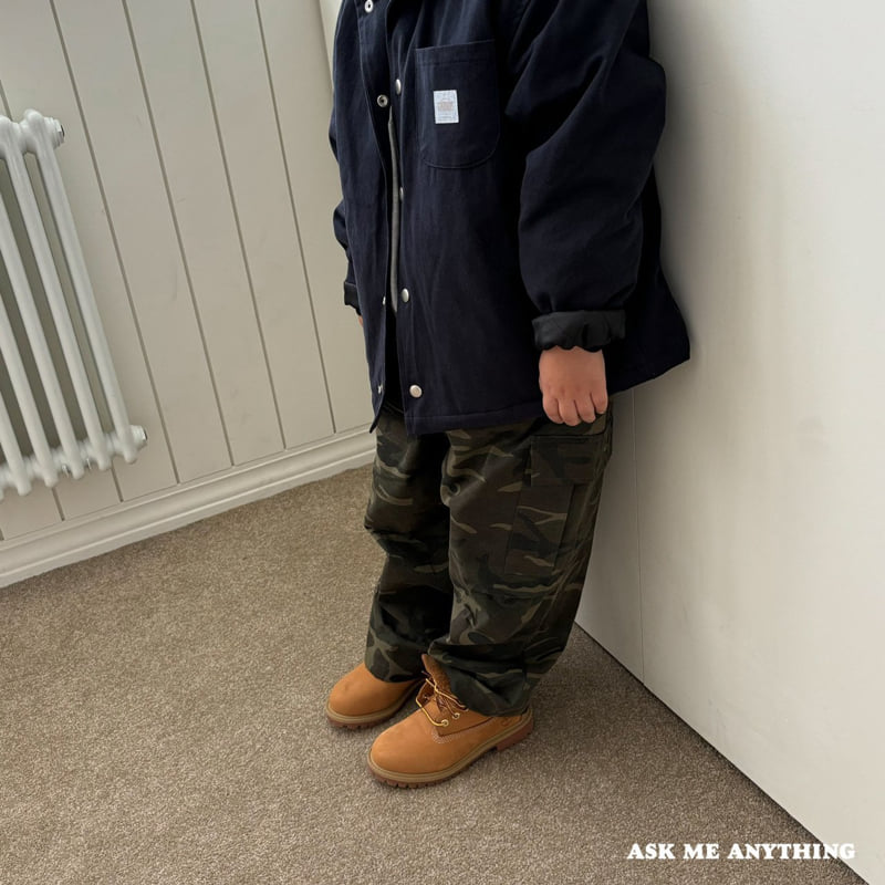 Ask Me Anything - Korean Children Fashion - #littlefashionista - Camo Cargo Pants - 7