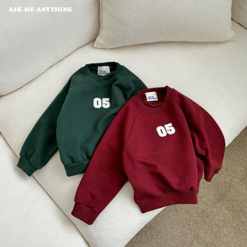 Ask Me Anything - Korean Children Fashion - #minifashionista - Number 5 Sweatshirts