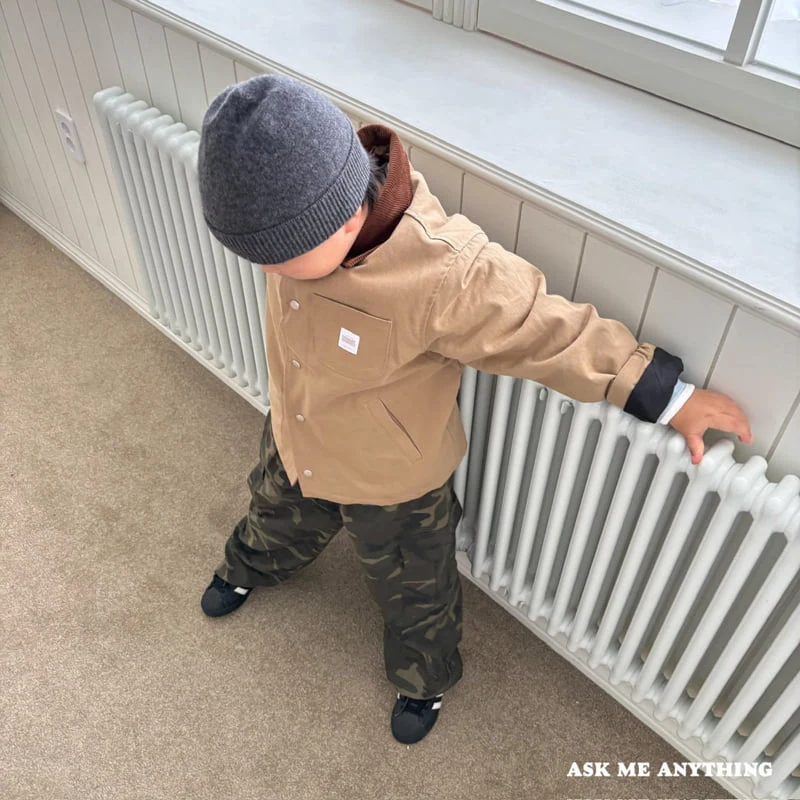 Ask Me Anything - Korean Children Fashion - #todddlerfashion - Camo Cargo Pants - 11