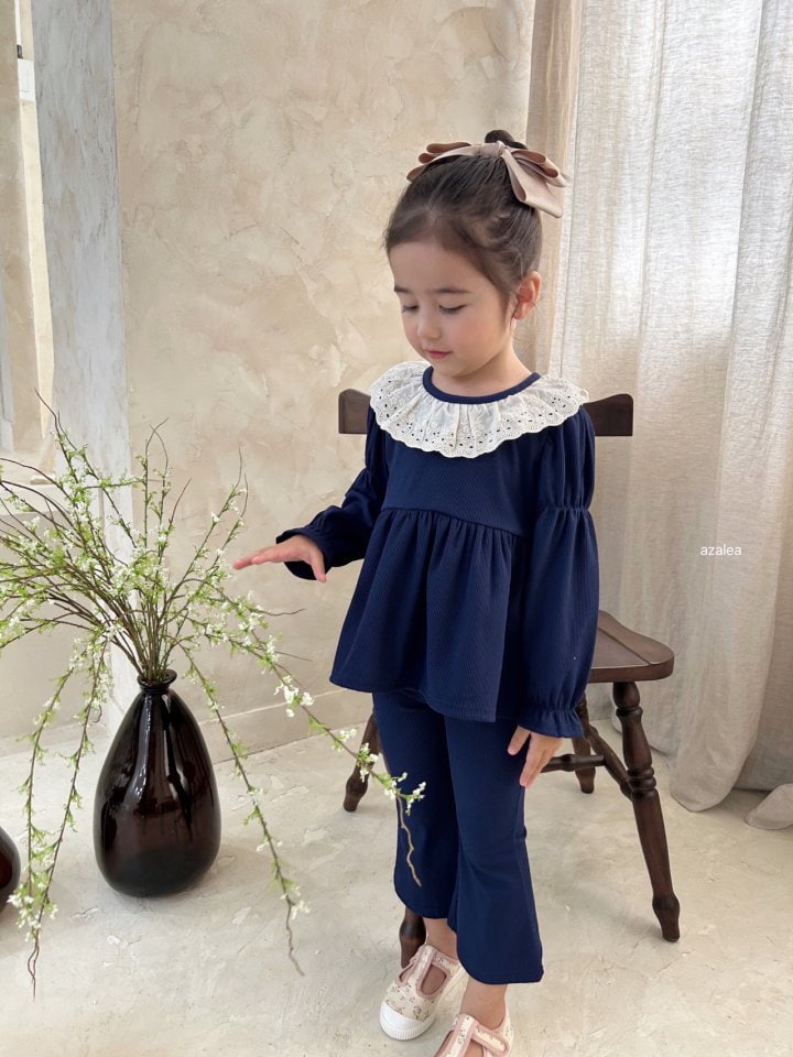 Azalea - Korean Children Fashion - #Kfashion4kids - Roem Lace Set-up - 12