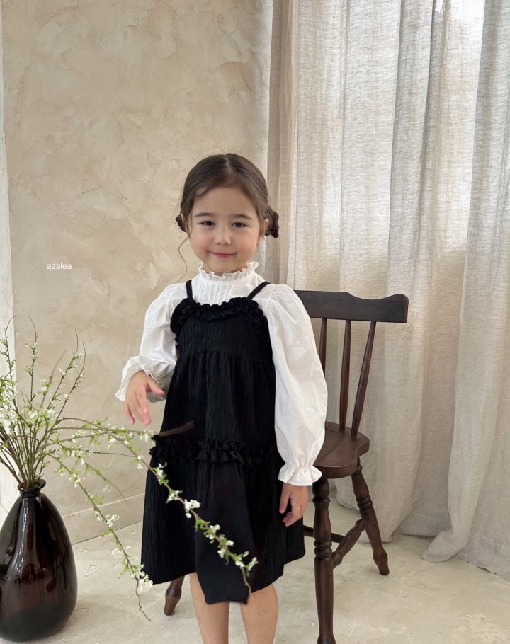 Azalea - Korean Children Fashion - #childofig - Mine Pintuck Blouse - 7