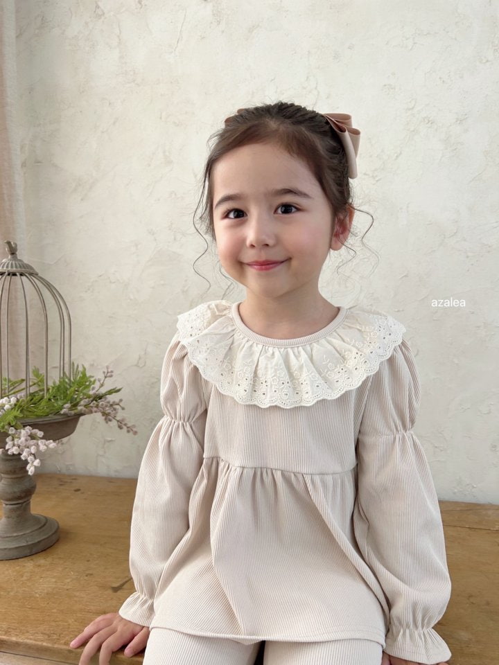 Azalea - Korean Children Fashion - #childofig - Roem Lace Set-up - 3