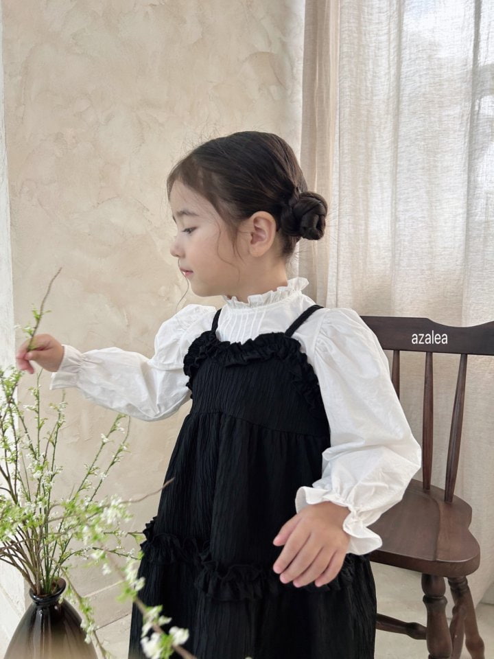 Azalea - Korean Children Fashion - #kidzfashiontrend - Mine Pintuck Blouse