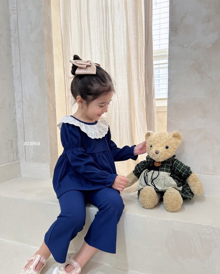 Azalea - Korean Children Fashion - #kidzfashiontrend - Roem Lace Set-up - 11