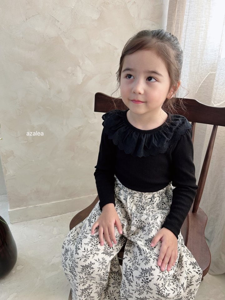 Azalea - Korean Children Fashion - #littlefashionista - Love Eyelet Tee - 12