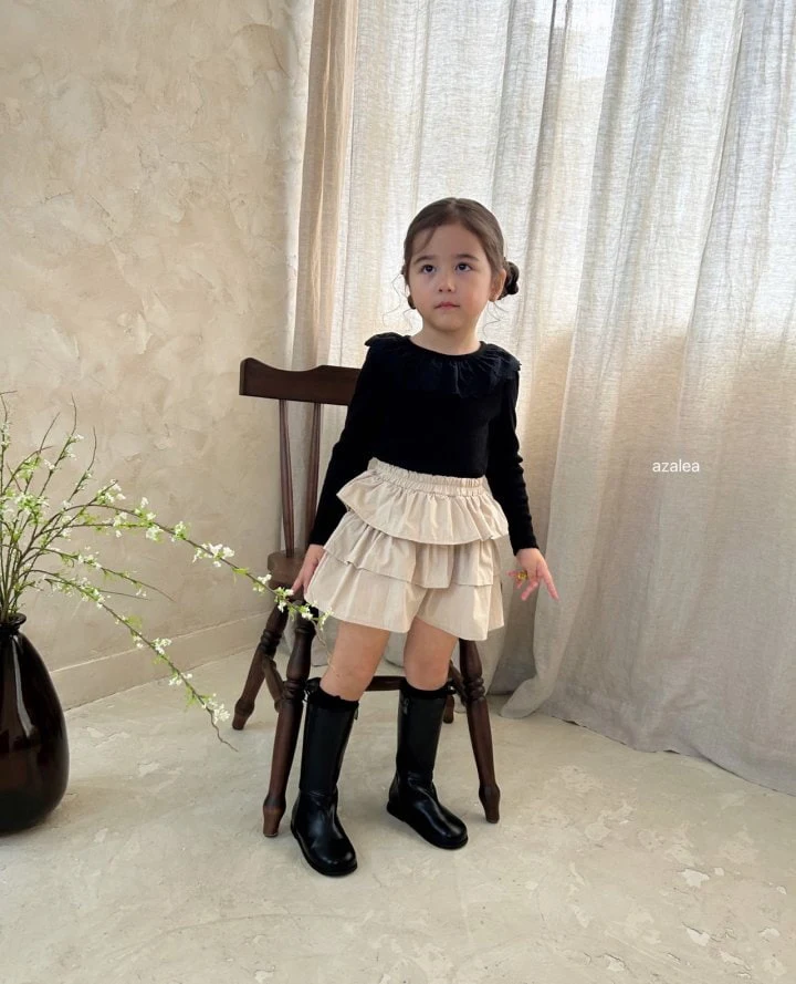 Azalea - Korean Children Fashion - #littlefashionista - Peach Cancan Pants - 7