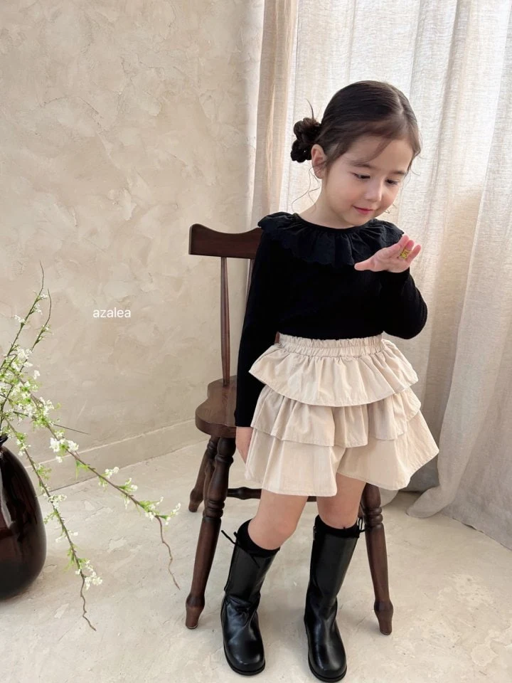 Azalea - Korean Children Fashion - #magicofchildhood - Peach Cancan Pants - 8