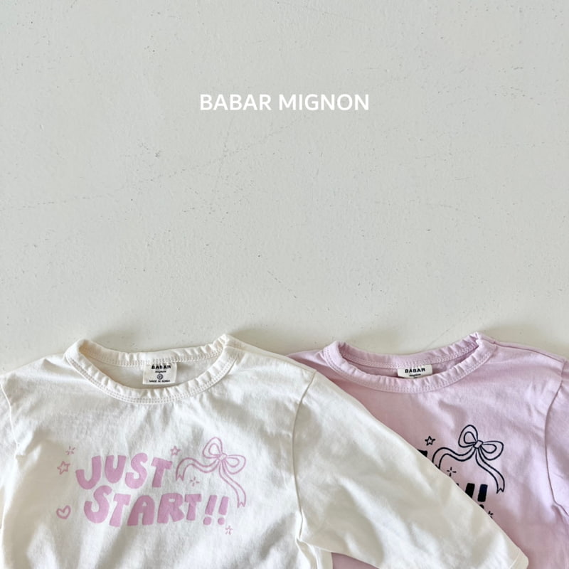 Babar Mignon - Korean Children Fashion - #Kfashion4kids - Long Piping Tee - 9