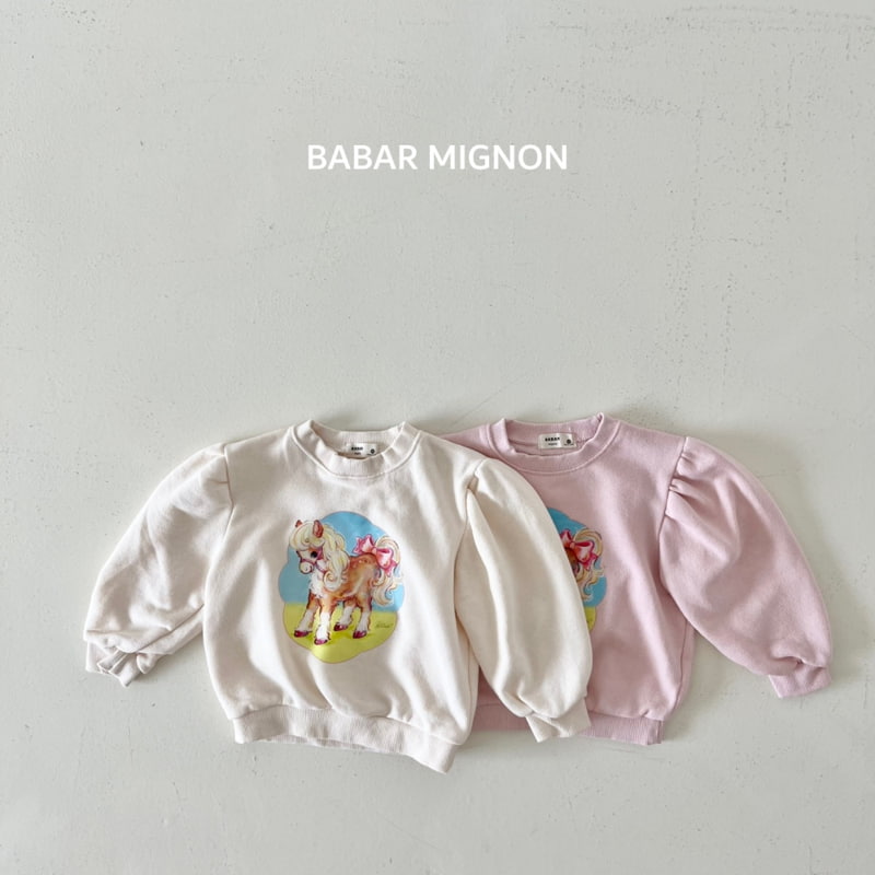 Babar Mignon - Korean Children Fashion - #Kfashion4kids - Unicorn Sweatshirts