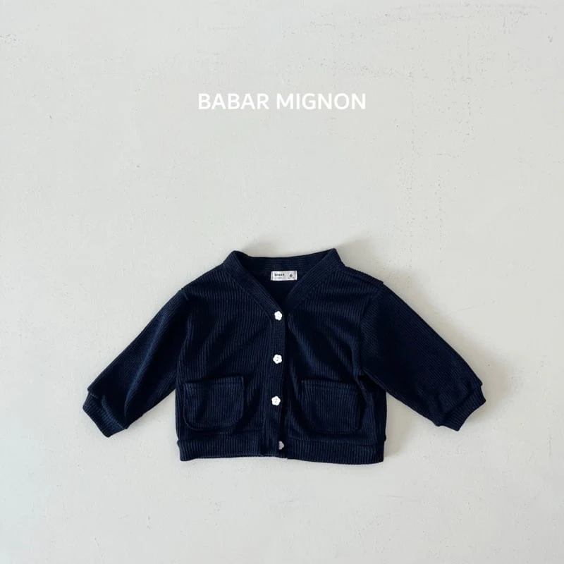 Babar Mignon - Korean Children Fashion - #Kfashion4kids - Point Cardigan - 8