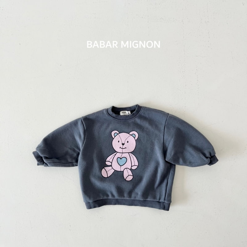 Babar Mignon - Korean Children Fashion - #childofig - Bear Doll Sweatshirts - 7