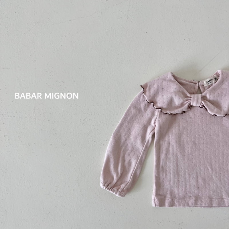 Babar Mignon - Korean Children Fashion - #childofig - Big Ribbon Tee - 10