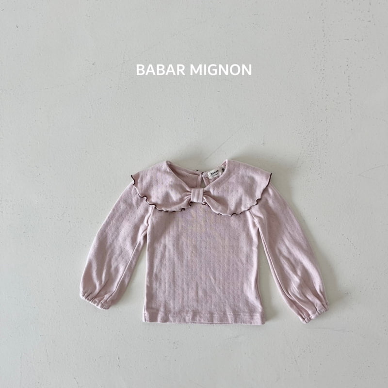 Babar Mignon - Korean Children Fashion - #childofig - Big Ribbon Tee - 11