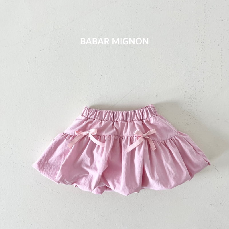 Babar Mignon - Korean Children Fashion - #childofig - Pumpkin Ribbon Skirt - 6