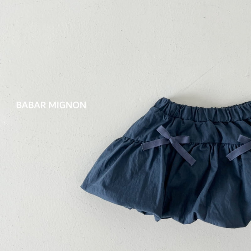 Babar Mignon - Korean Children Fashion - #childrensboutique - Pumpkin Ribbon Skirt - 7