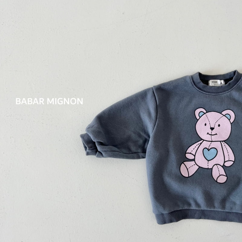 Babar Mignon - Korean Children Fashion - #designkidswear - Bear Doll Sweatshirts - 9