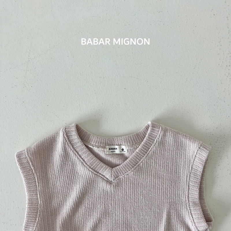 Babar Mignon - Korean Children Fashion - #designkidswear - Kuanku Vest - 2