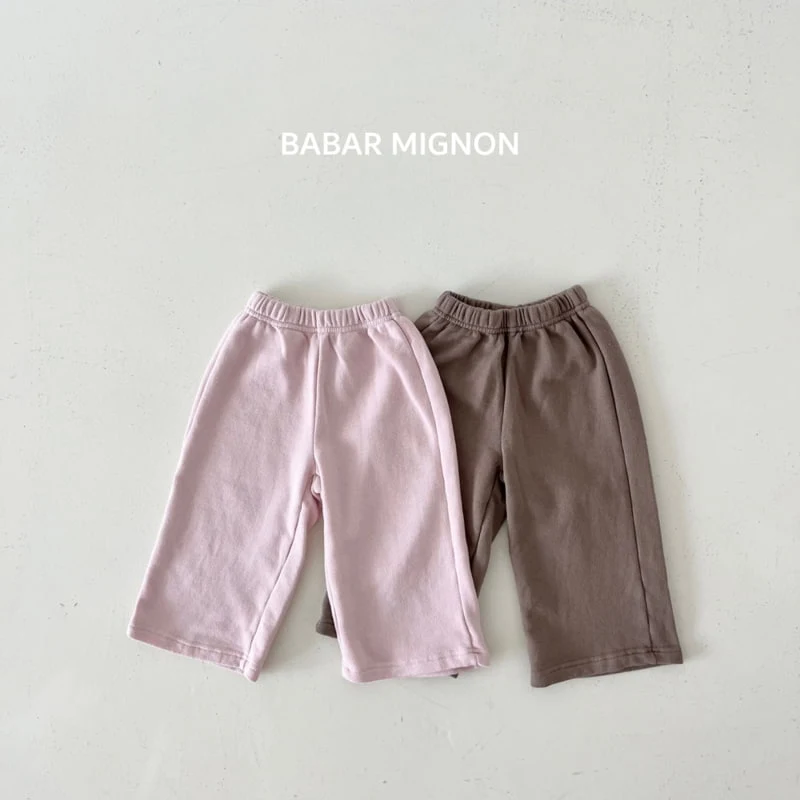 Babar Mignon - Korean Children Fashion - #designkidswear - Daily Wide Pants